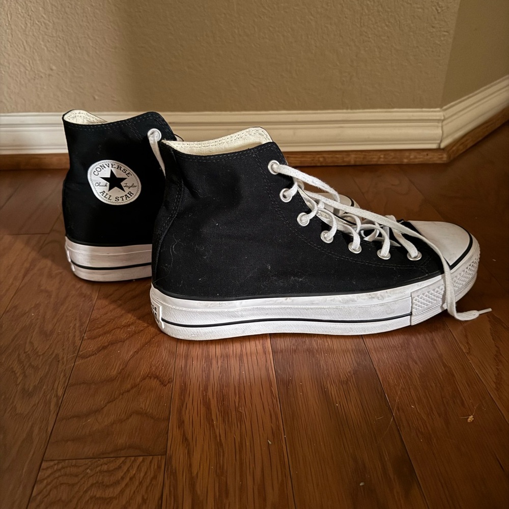 Converse All Star Black Canvas High-Tops